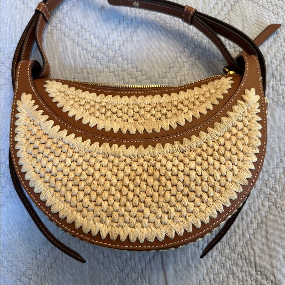 Polene Numero Dux Raphia Edition Women's Bag